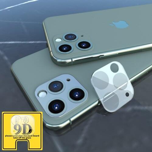 Camera Lens Screen Protector For iPhone 11 Pro 9D Full Back Camera Lens Explosion proof Tempered Glass Film on iphone 11 Pro Max