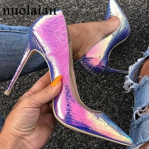 8/10/12CM Womens High Heel Shoes 2019 New Platform Pumps Woman Party Wedding High Heels Lady Summer Shoe Lady Sandals Shoe