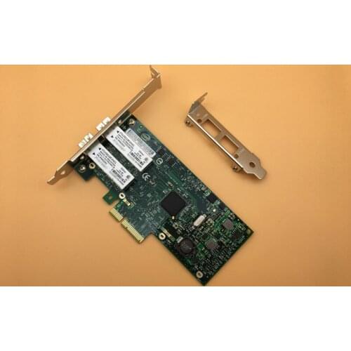 1Gbps 2-Port LC Fiber PCI-Express X4 Gigabit Ethernet Server Adapter NIC I350-F2 Free Shipping