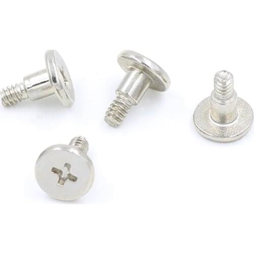 50pcs/lot 6#-32x3/8 Shoulder screw for hard drive shockproof screws nickel plated Computer Hard disk motherboard screw American