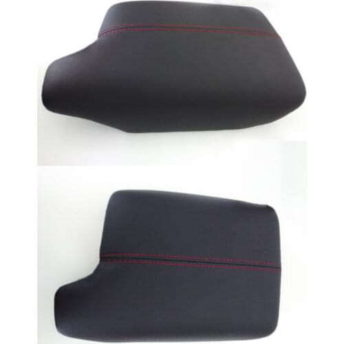 Car Synthetic Leather Center Armrest Box Cap Cover Lid Fit For Honda Accord 2013 2014 2015 2016 2017