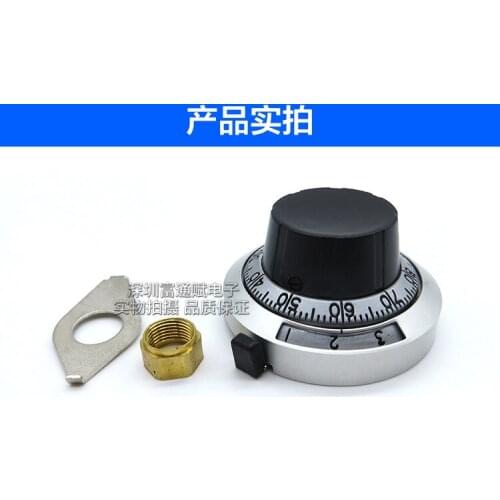 Digital multi circle knob B2 of the dial instrument is attached to the potentiometer 3590S 534 hold 6.35mm wide 46mm high 25mm