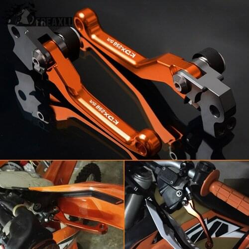 For Kawasaki KDX250SR KDX 250SR KDX250 SR KDX 250 SR 1992-1994 Printing Pit Dirt Bike Pivot CNC Brake Clutch Levers Motorcycle