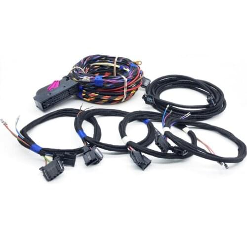 For V W MQB Tiguan MK2 Tiguan L MIB Install Dynaudio Wire Cable Dynaudio Connecting line Audio Adapter cable