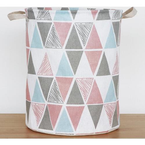Dirty Laundry Basket Kids Toys Holder Bucket Organizer Foldable Laundry Basket Clothes Storage Bag Home Sundries Storage Barrel