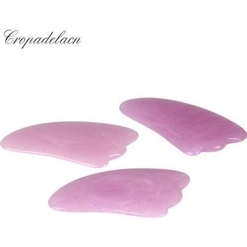 10pcs resin SPA Scraping Plate Body Massager Chinese Traditional Acupuncture Massage Face Gua Sha Board Beeswax Scrape Therapy
