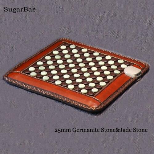 Healthcare Chair Mat High Quality Korea Thermal Jade Mattress Tourmaline Heating Pad Medical Germanium Mat 220V