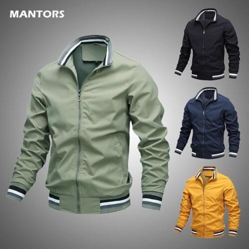 2021 Spring Bomber Jacket Men Slim Baseball Jacket Streetwear Mens Casual Sportswear Coat Autumn Fashion Men Jackets Outerwear