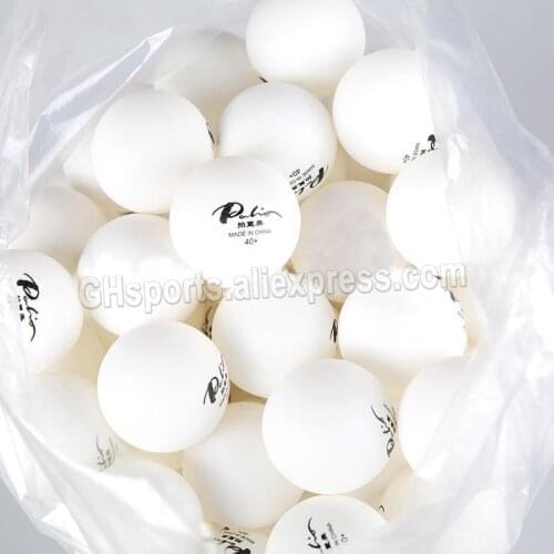 50 / 100 Balls PALIO Table Tennis Ball (ABS Training Ball) Plastic Bulk Palio Ping Pong Balls for Robot