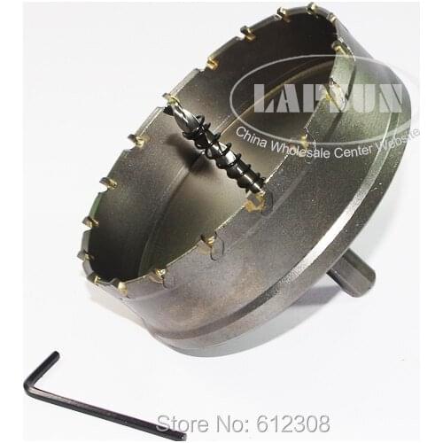 1pcs 120mm Big size High Speed TCT T.C.T Hole Saw Steel Carbide Tip Drill Bit Kit Set Cutter for Metal Wood Plastic Alloy Timber