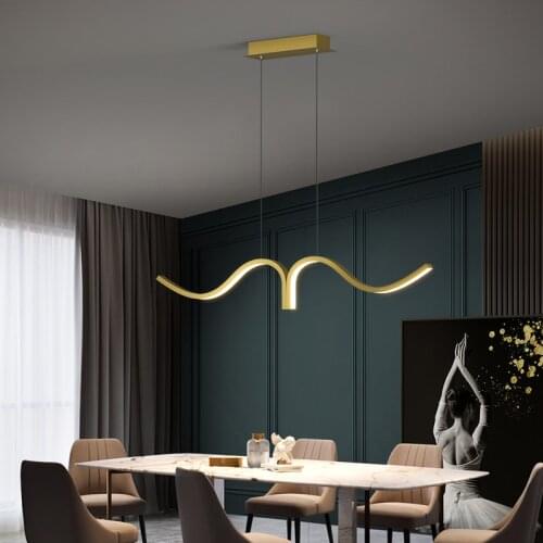 New Modern LED Pendant Lights For Dining Room Kitchen Bar Shop Deco luminaire suspendu Indoor Hanging LED Pendant Lamp Fixtures