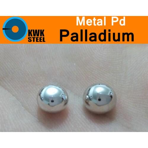 Pd Palladium Ball Powder Pure 99.98% Periodic Table of Rare-earth Precious Metal Elements Research Study Education Collection
