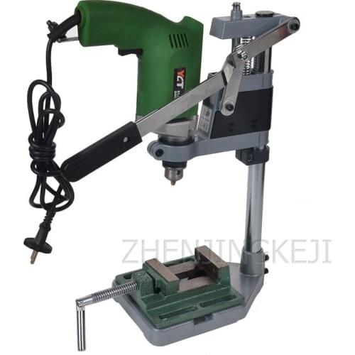 Electric Drill Support Single Hole Electric Drill Support Aluminum Alloy Power Tool Accessories Used for Fixed Electric Drill