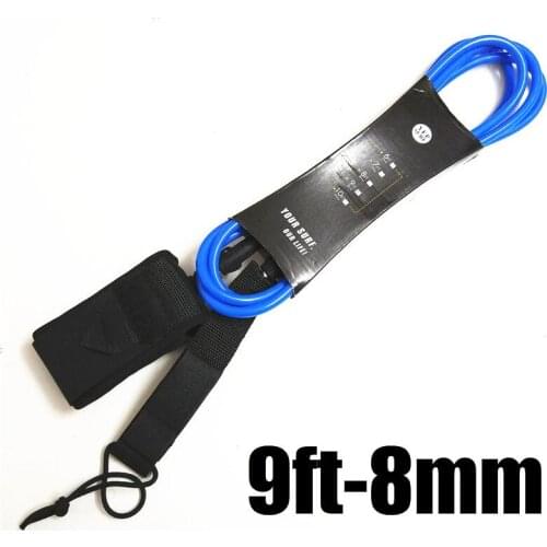 Surfboards Leash 9ft 8mm Length Sports Surfboard Leash Surf Leash Laisse Surf water sport