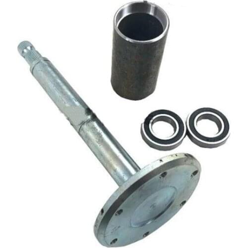 Self-made Four-wheeled Cross-country Beach Car Go-kart Steel Pipe Car Steering Wheel 6-hole Fixed Seat Bearing Barrel Connecting