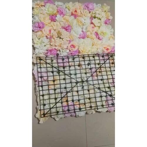 Silk Artificial Flowers Wall for Wedding Party Backdrop Home Party Decoration Flower Panel Shop Window Diaplay Flower Background