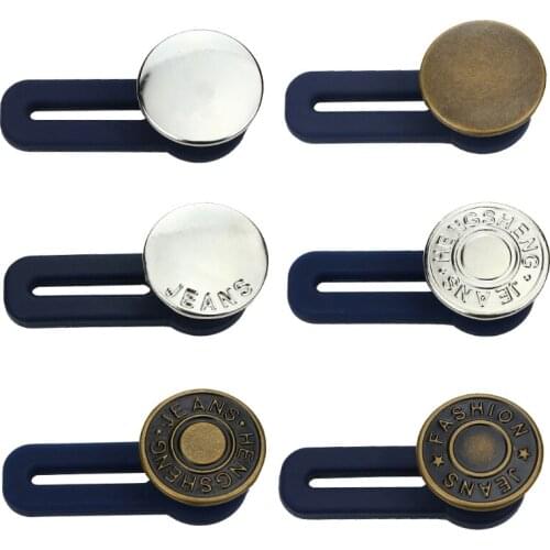 Sewing Adjustable Retractable Button Waist Extenders Waistband Expander