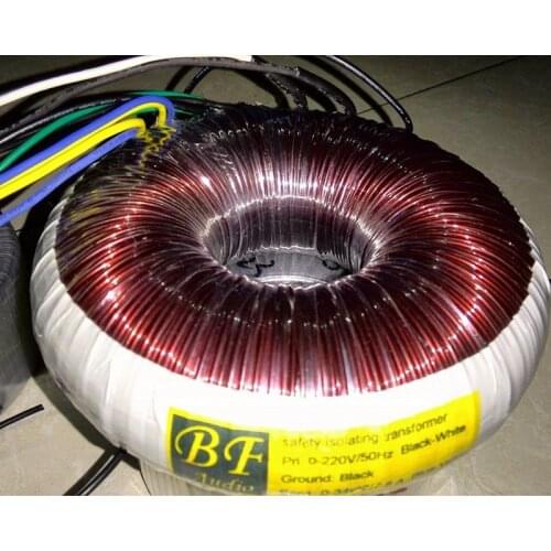 T-035 600W/800W/1000W Fever "O "Shape Transformer Nippon Steel Core Can be Custom Toroidal Transformer 220V 50Hz
