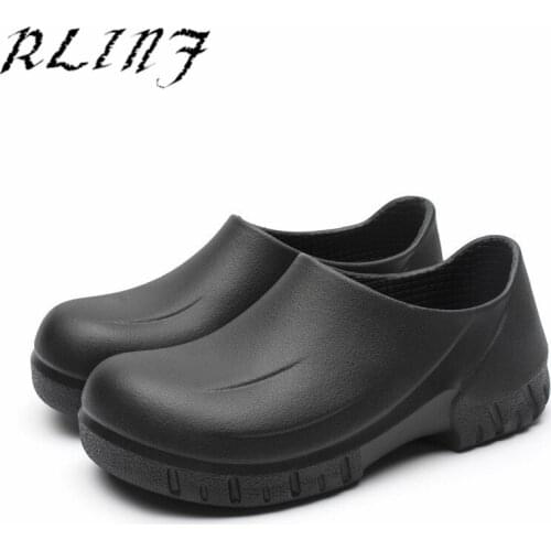 RLINF Women Shoes Flats Work Shoes Non-Slip Chef Shoes Nursing Shoes Bath Breathable Slip on Womens Shoes Kitchen Shoes