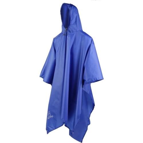 3 in 1 Waterproof Raincoat Outdoor Travel Rain Poncho Jackets Backpack Rain Cover with carry bag