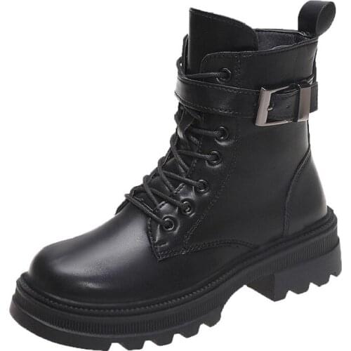 Boots In The Fall of 2021 New Female Boots, The Spring and Autumn Period and The Single British Wind Joker Ins Wet Boots965