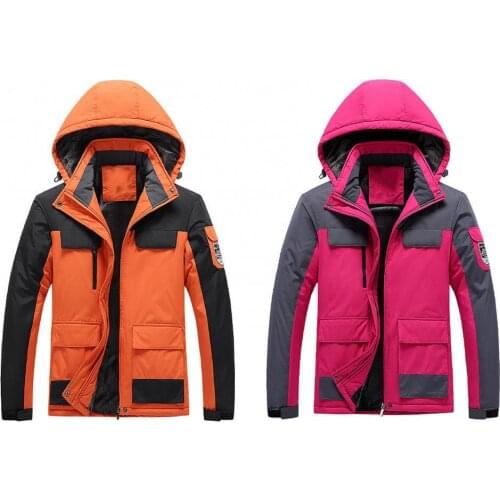 Winter Parka Women Windbreak Plus Velvet Thick Warm Windproof Fur Coats Male Military Hooded Anorak Jackets Women Winter Jackets