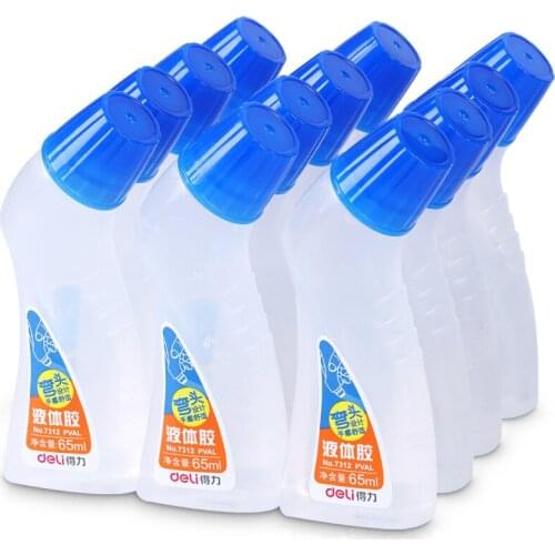 1pc DeLi 65ML Liquid Glue Superglue School Office Supplies Conductive Adhesive Business Stationery Student Home Paper DIY Tools