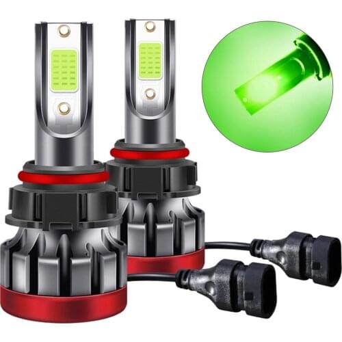 880 H16 H8 9006 P13W Lemon Green 3000LM LED Fog Driving Lamp Headlight Bulb