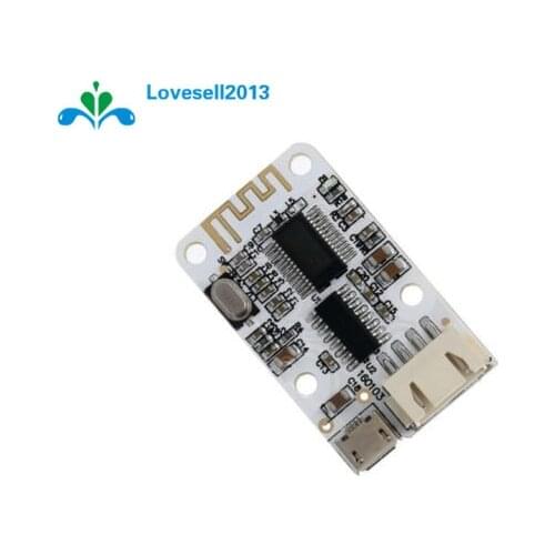 Wireless Bluetooth 4.0 Stereo Audio Receiver Module Digital Amplifier Board Module USB 3W+3W 5V DC For Arduino