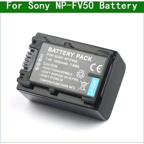 LANFULANG NP-FV50 NP FV50 NPFV50 Digital Battery Compatible for Sony HDR-CX130 HDR-CX680 HDR-CX150 HDR-CX170 HDR-CX190 HDR-CX220
