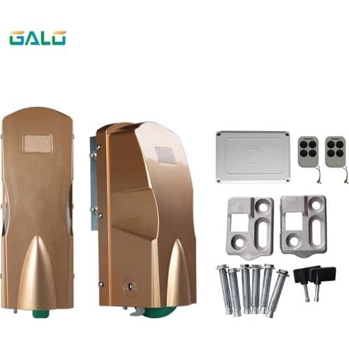 Double Waterproof DC 24V Dual Home Automatic Swing Solar Garage Gate/Door Opener