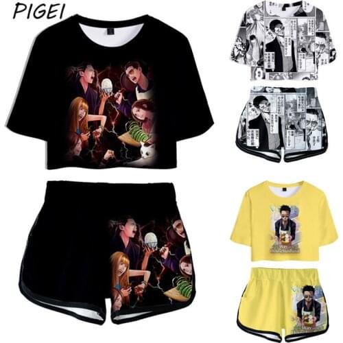 Anime The Way of the Househusband Tatsu Cosplay T-shirt Shorts Summer Gokushufudo Shirt Short sleeve for Women Girls Tees