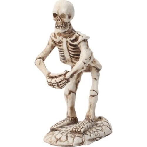 Exquisite Skeleton Resin Pen Display Stand Sunglasses Holders Punk Gothic Style Design Pen Holder Desktop Ornaments