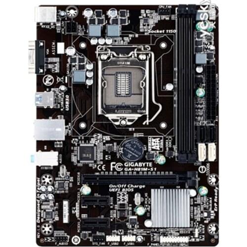 Gigabyte/ Gigabyte h81m b85m motherboard package 1150 pin DDR3 with i34130 e31230