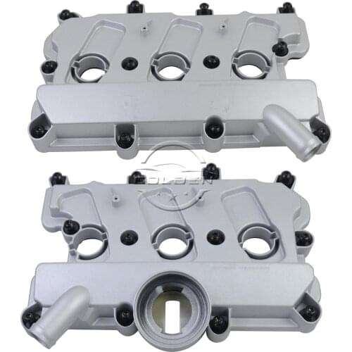 AP01 2X Cylinder Head Valve Cover for Touareg Audi A4 A6 3.0L Left & Right Side 06E103471S 06E103472N