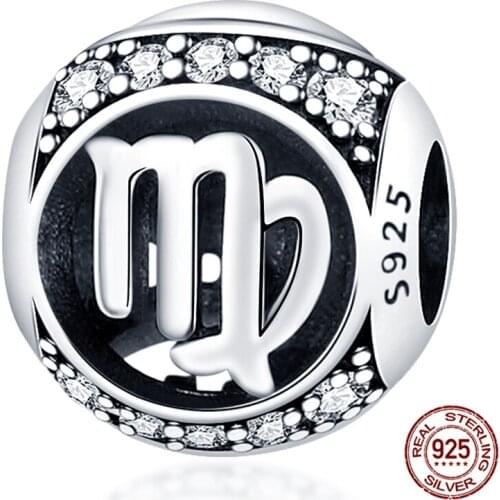 Hot Sale Silver 12 Color Birthstone Charm Fit Original 3mm Bracelet&Bangle Making Fashion DIY Jewelry For Women August