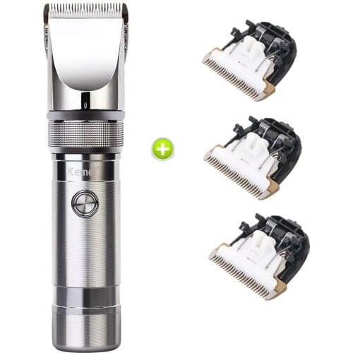 Men Professional hair clipper electric hair trimmer hair cutter hair cutting kit barber tool haircut machine 2200mA Li-battery