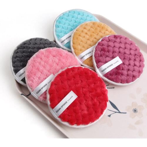 Pineapple Shape Soft Makeup Removal Sponge Flutter Face Washing Cotton Flapping Reusable Cleansing Sponge Face Cleaner Tools