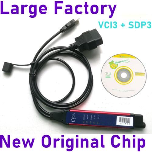 Quality A+ Large Cable VCI3 V2.47.2 VCI3 Scanner WIFI 2.47 for VCI Wireless VCI-3 Truck Diagnosis Software V2.47 instead VCI2