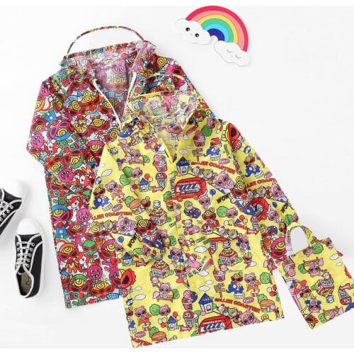 New raincoat student baby boys and girls raincoat one-piece poncho with hat brim schoolbag