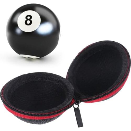 Portable Billiard Cue Ball Bag Carrying Pool Training Balls Case Holder Billiards Protector Accessory