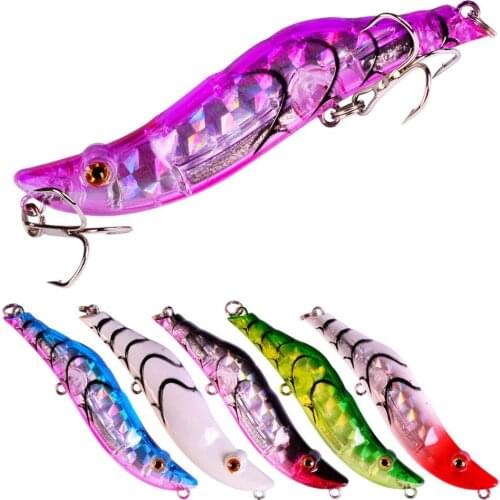 6PCS fishing Fish Crankbait Minnow hook Plastic lure baits 8.2cm/14.7g