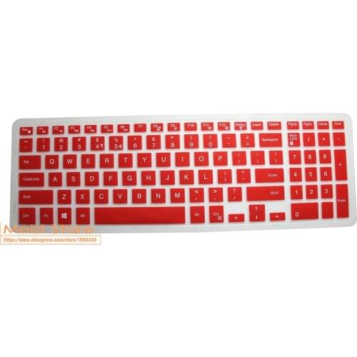 Silicone Keyboard Cover Protector for 15.6 Inch Dell Inspiron 15 i5558 3000 5000 for Dell Inspiron 17 5000 5758 i5758 5770