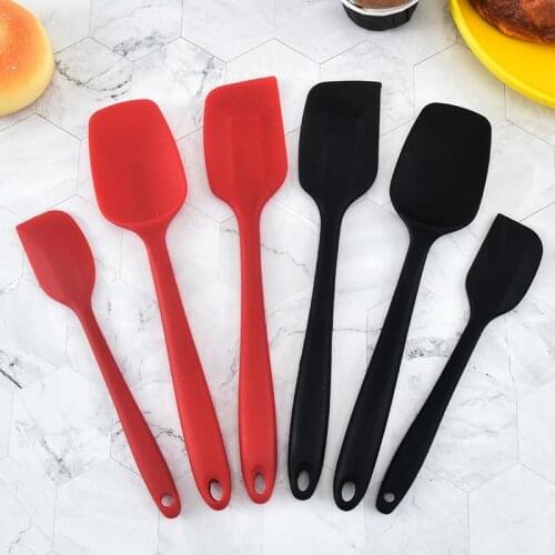 Silicone Cake Baking Scraper Cream Cookie Pastry Scraper Silicone Spatula Kitchen Baking Cake Tool Decorating Bakeware Tableware