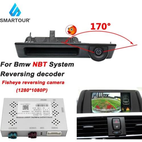 For BMW X3 F25 2010~2015 HD Reversing Decoder System NBT Box Module Rear Parking Camera Image Car Screen Upgrade Display Update