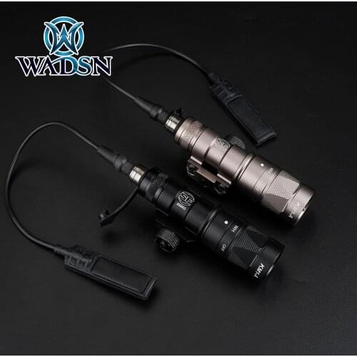 Wadsn Airsoft Surefir M300W Mini Scout Light 140lumens Strobe Scoutlight Tactical Flashlight Wargame Rifle Hunting Weapon Lights
