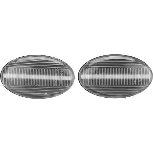 1 Pair 12V 3W Car ABS Clear Lens Sequential LED Side Marker Light Fit For Subaru Forester Liberty Impreza Wrx Sti 2002 2003