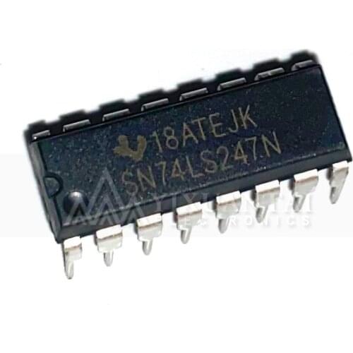 10pcs/lot NEW Original SN74LS244 SN74LS245 SN74LS247 SN74LS248 SN74LS251 SN74LS253 SN74LS266 SN74LS273 SN74LS279 SN74LS283 DIP