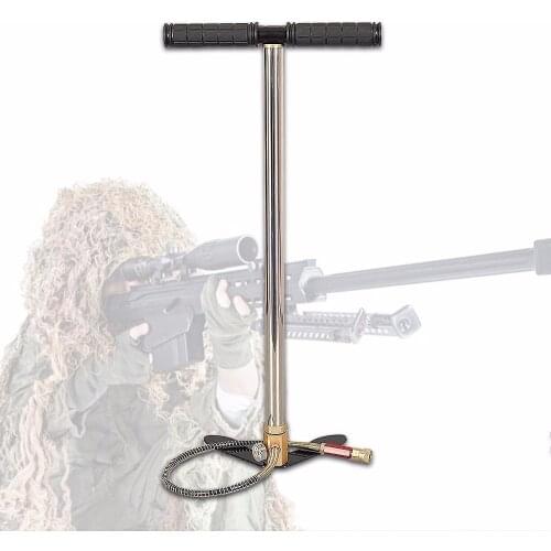 300bar 30mpa 4500psi 3 Stage Mini High pressure compressor, hand operated Pcp pump For air pump guns Paint ball