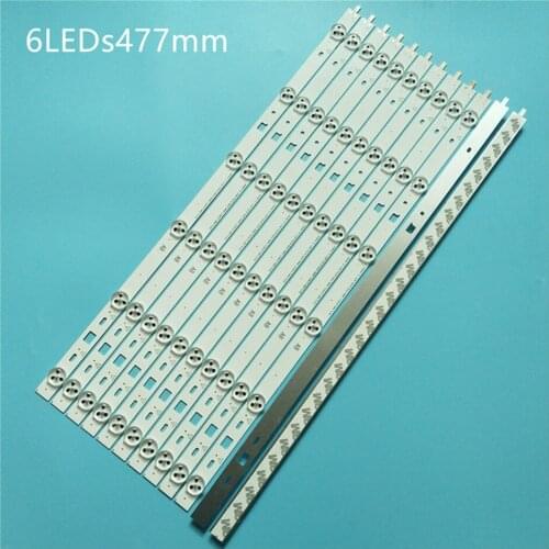 4set=48 PCS6LEDs 477mm LED backlight strip for KDL-48W600B TV LG Innotek 48inch FHD NDSOEM A B TYPE REV0.0